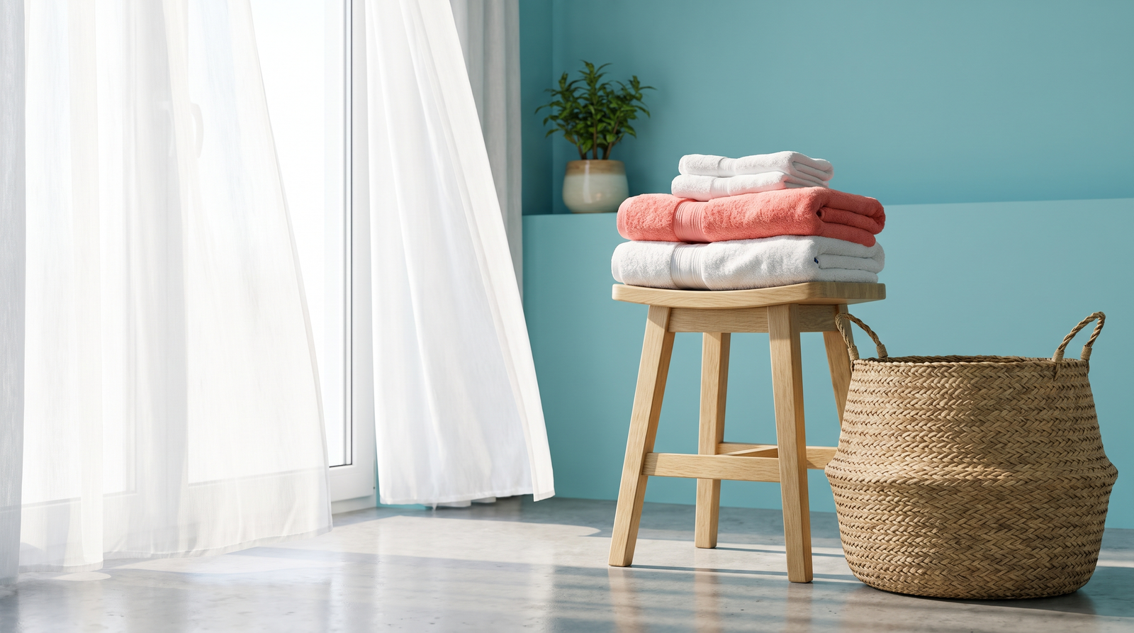 Fresh folds. A calmer kind of cupboard.