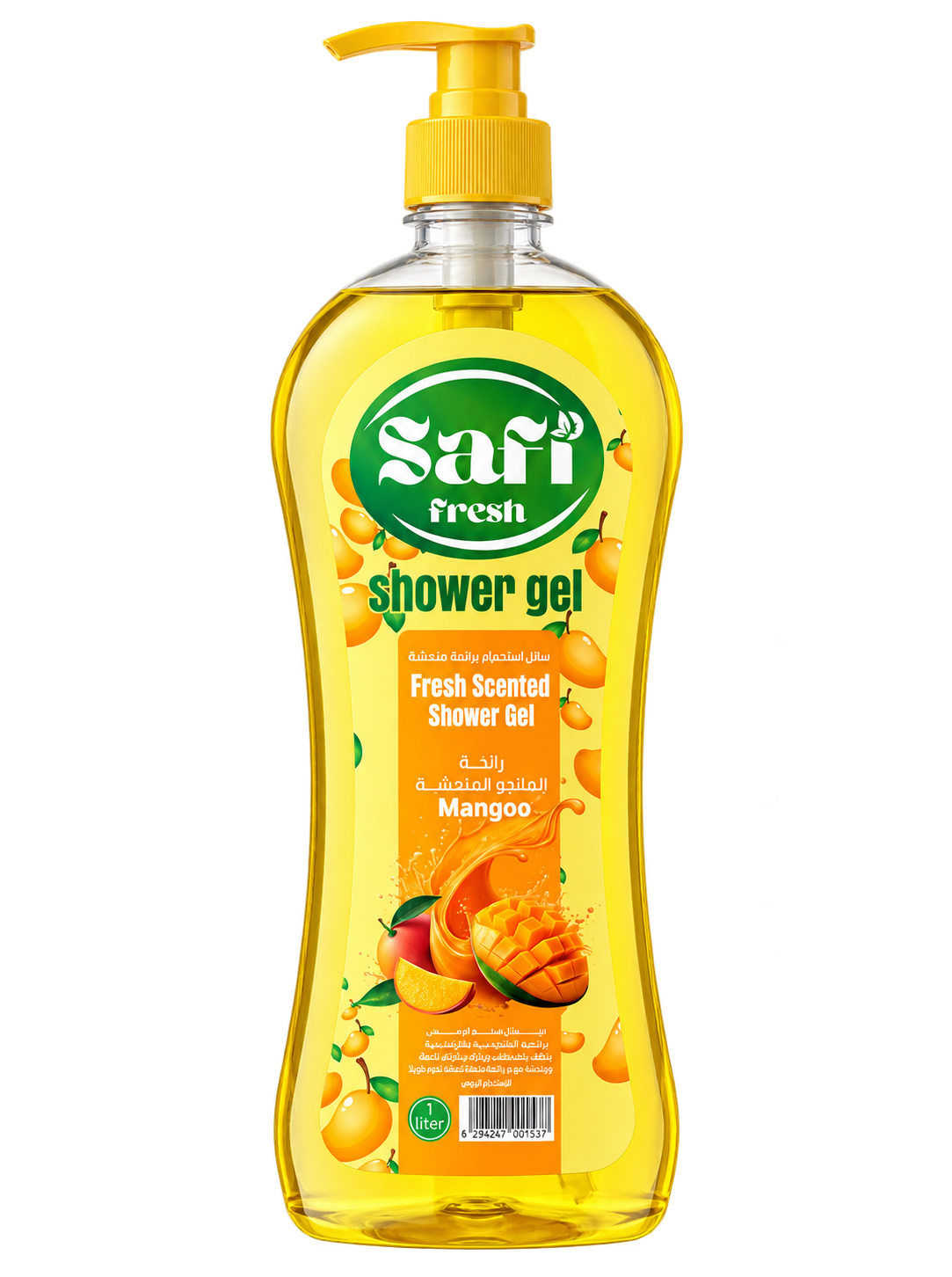 Safi Fresh · مانجو 1 L — جل استحمام