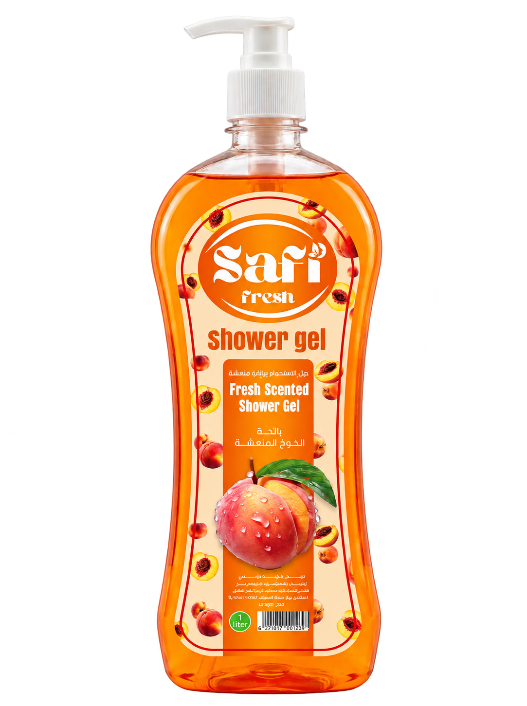 Safi Fresh · Peach 1 L — Shower gel